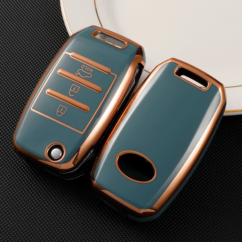 Suitable For Kia K3 K2 Keshen K4 Huan Chi Freddy Kxcross Set Kx7 Car Folding Key Case Buckle - Image 1